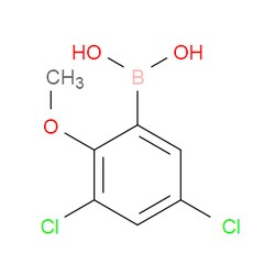 Aobchem&nbsp;3 5-Dichloro-2-methoxyphenylboronic acid | ≥97% | CAS 2573074-25-4 | C7H7BCl2O3 | 500mg