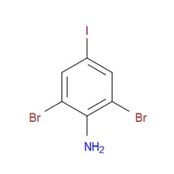 Aobchem&nbsp;2 6-Dibromo-4-iodoaniline | ≥97% | CAS 10527-69-2 | C6H4Br2IN | 1g
