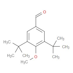 Aobchem&nbsp;3 5-Di-tert-butyl-4-methoxybenzaldehyde | ≥95% | CAS 74684-38-1 | C16H24O2 | 250mg