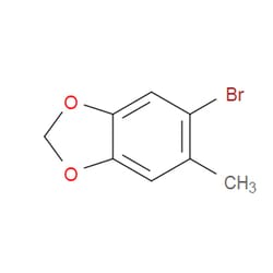 Aobchem&nbsp;5-Bromo-6-methyl-2H-1 3-benzodioxole | ≥97% | CAS 5025-53-6 | C8H7BrO2 | 1g