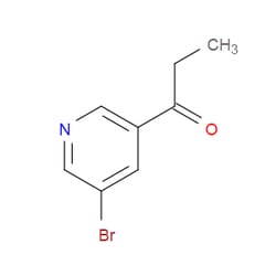 Aobchem&nbsp;1-(5-Bromopyridin-3-yl)propan-1-one | ≥95% | CAS 341555-43-9 | C8H8BrNO | 250mg