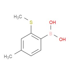 Aobchem&nbsp;4-Methyl-2-(methylthio)phenylboronic acid | ≥97% | CAS 1451392-51-0 | C8H11BO2S | 1g