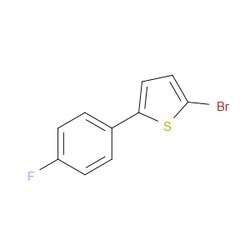 Aobchem&nbsp;2-Bromo-5-(4-fluorophenyl)thiophene | ≥97% | CAS 1073313-97-9 | C10H6BrFS | 250mg