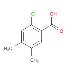 Aobchem&nbsp;2-Chloro-4 5-dimethylbenzoic acid | ≥95% | CAS 15089-74-4 | C9H9ClO2 | 1g