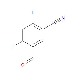 Aobchem&nbsp;2 4-Difluoro-5-formylbenzonitrile | ≥95% | CAS 633327-10-3 | C8H3F2NO | 500mg
