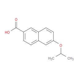 Aobchem&nbsp;6-Isopropoxy-2-naphthoic acid | ≥97% | CAS 2379322-80-0 | C14H14O3 | 250mg