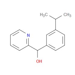 Aobchem&nbsp;-[3-(1-Methylethyl)phenyl]-2-pyridinemethanol | ≥95% | CAS 1443328-20-8 | C15H17NO | 1g