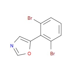 Aobchem&nbsp;5-(2 6-Dibromophenyl)oxazole | ≥97% | CAS 2364585-15-7 | C9H5Br2NO | 1g