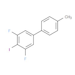 Aobchem&nbsp;3 5-Difluoro-4-iodo-4 -methyl-1 1 -biphenyl | ≥95% | CAS 2586127-07-1 | C13H9F2I | 250mg