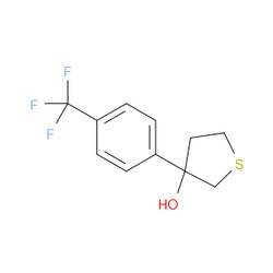 Aobchem&nbsp;Tetrahydro-3-[4-(trifluoromethyl)phenyl]thiophene-3-ol | ≥95% | CAS 1519980-86-9 | C11H11F3OS | 1g