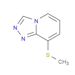Aobchem&nbsp;8-(Methylthio)-[1 2 4]triazolo[4 3-a]pyridine | ≥97% | CAS 2379321-59-0 | C7H7N3S | 1g