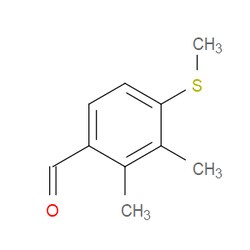 Aobchem&nbsp;2 3-Dimethyl-4-(methylthio)benzaldehyde | ≥97% | CAS 2635937-79-8 | C10H12OS | 1g