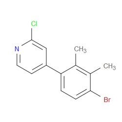 Aobchem&nbsp;4-(4-Bromo-2 3-dimethylphenyl)-2-chloropyridine | ≥97% | CAS 2643367-63-7 | C13H11BrClN | 250mg