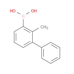 Aobchem&nbsp;(2-Methyl-[1 1 -biphenyl]-3-yl)boronic acid | ≥97% | CAS 1899060-83-3 | C13H13BO2 | 500mg