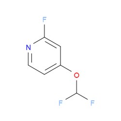 Aobchem&nbsp;4-(Difluoromethoxy)-2-fluoropyridine | ≥97% | CAS 1806335-36-3 | C6H4F3NO | 250mg