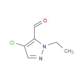Aobchem&nbsp;4-Chloro-1-ethyl-1H-pyrazole-5-carbaldehyde | ≥95% | CAS 1005609-70-0 | C6H7ClN2O | 1g
