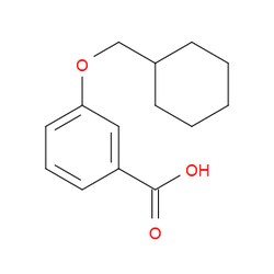 Aobchem 3-(Cyclohexylmethoxy)benzoic acid | ≥97% | CAS 158860-95-8 | C14H18O3