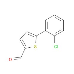 Aobchem&nbsp;5-(2-Chlorophenyl)-2-thiophenecarboxaldehyde | ≥95% | CAS 356570-11-1 | C11H7ClOS | 1g