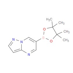 Aobchem&nbsp;Pyrazolo[1 5-a]pyrimidine-6-boronic acid pinacol ester | ≥97% | CAS 1416437-27-8 | C12H16BN3O2 | 250mg