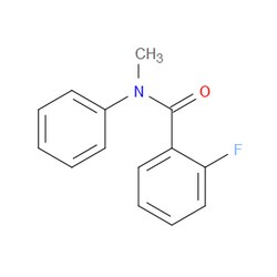 Aobchem&nbsp;Benzamide  2-fluoro-N-methyl-N-phenyl- | ≥95% | CAS 81685-56-5 | C14H12FNO | 250mg