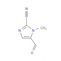 Aobchem&nbsp;5-Formyl-1-methyl-1H-imidazole-2-carbonitrile | ≥95% | CAS 944900-78-1 | C6H5N3O | 250mg