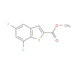 Aobchem&nbsp;Methyl 5 7-difluorobenzo[b]thiophene-2-carboxylate | ≥95% | CAS 550998-57-7 | C10H6F2O2S | 250mg