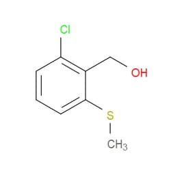 Aobchem&nbsp;2-Chloro-6-(methylthio)benzenemethanol | ≥97% | CAS 1340127-12-9 | C8H9ClOS | 1g