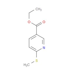 Aobchem&nbsp;Ethyl 6-(methylsulfanyl)pyridine-3-carboxylate | ≥97% | CAS 1692640-50-8 | C9H11NO2S | 1g