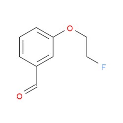 Aobchem&nbsp;3-(2-Fluoroethoxy)benzaldehyde | ≥95% | CAS 132838-25-6 | C9H9FO2 | 250mg