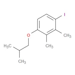 Aobchem&nbsp;1-Iodo-4-isobutoxy-2 3-dimethylbenzene | ≥97% | CAS 2734774-91-3 | C12H17IO | 250mg