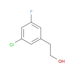 Aobchem&nbsp;2-(3-Chloro-5-fluorophenyl)ethanol | ≥97% | CAS 842123-84-6 | C8H8ClFO | 500mg