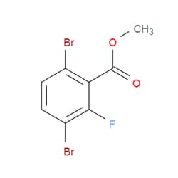 Aobchem&nbsp;Methyl 3 6-dibromo-2-fluorobenzoate | ≥97% | CAS 1214329-17-5 | C8H5Br2FO2 | 500mg