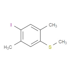 Aobchem&nbsp;(4-Iodo-2 5-dimethylphenyl)(methyl)sulfane | ≥97% | CAS 2586126-72-7 | C9H11IS | 1g