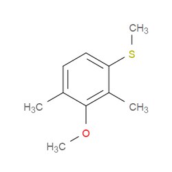 Aobchem&nbsp;(3-Methoxy-2 4-dimethylphenyl)(methyl)sulfane | ≥97% | CAS 1806334-52-0 | C10H14OS | 500mg