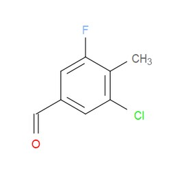 Aobchem&nbsp;3-Chloro-5-fluoro-4-methylbenzaldehyde | ≥97% | CAS 1547047-69-7 | C8H6ClFO | 1g
