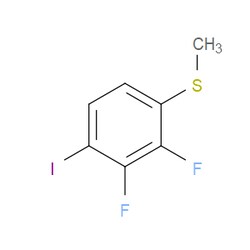 Aobchem&nbsp;(2 3-Difluoro-4-iodophenyl)(methyl)sulfane | ≥97% | CAS 2624417-88-3 | C7H5F2IS | 1g