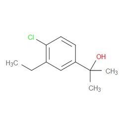 Aobchem&nbsp;2-(4-Chloro-3-ethylphenyl)propan-2-ol | ≥95% | CAS 1379342-47-8 | C11H15ClO | 500mg