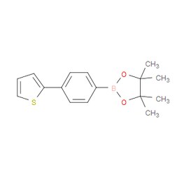 Aobchem&nbsp;4-(Thiophen-2-yl)phenylboronic acid pinacol ester | ≥97% | CAS 1056474-34-0 | C16H19BO2S | 500mg