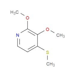Aobchem&nbsp;2 3-Dimethoxy-4-(methylthio)pyridine | ≥97% | CAS 2734774-37-7 | C8H11NO2S | 250mg