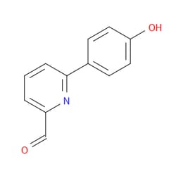 Aobchem&nbsp;6-(4-Hydroxyphenyl)picolinaldehyde | ≥97% | CAS 1367126-27-9 | C12H9NO2 | 1g