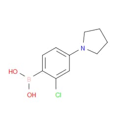 Aobchem&nbsp;(2-Chloro-4-(pyrrolidin-1-yl)phenyl)boronic acid | ≥95% | CAS 2225156-01-2 | C10H13BClNO2 | 1g