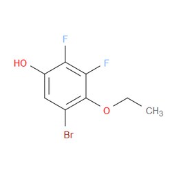 Aobchem&nbsp;5-Bromo-2 3-difluoro-4-ethoxyphenol | ≥97% | CAS 2271443-08-2 | C8H7BrF2O2 | 250mg