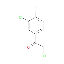 Aobchem&nbsp;2-Chloro-1-(3-chloro-4-fluorophenyl)ethanone | ≥95% | CAS 203251-37-0 | C8H5Cl2FO | 1g
