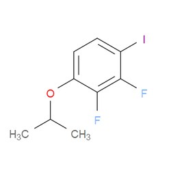 Aobchem&nbsp;2 3-Difluoro-1-iodo-4-isopropoxybenzene | ≥97% | CAS 2635937-84-5 | C9H9F2IO | 1g