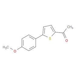 Aobchem&nbsp;1-[5-(4-Methoxyphenyl)-2-thienyl]ethanone | ≥95% | CAS 13918-67-7 | C13H12O2S | 250mg