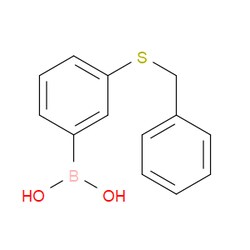 Aobchem&nbsp;3-(Benzylthio)phenylboronic acid | ≥95% | CAS 854778-48-6 | C13H13BO2S | 250mg