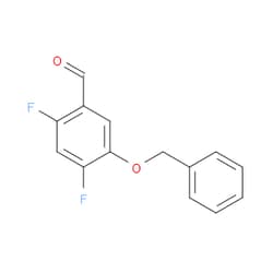 Aobchem&nbsp;5-(Benzyloxy)-2 4-difluorobenzaldehyde | ≥97% | CAS 2643367-78-4 | C14H10F2O2 | 1g