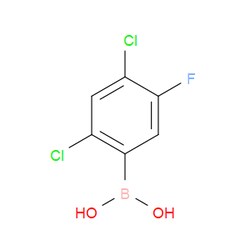 Aobchem&nbsp;2 4-Dichloro-5-fluorophenylboronic acid | ≥97% | CAS 1417914-09-0 | C6H4BCl2FO2 | 1g