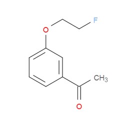 Aobchem&nbsp;1-[3-(2-Fluoroethoxy)phenyl]ethanone | ≥95% | CAS 132838-26-7 | C10H11FO2 | 500mg