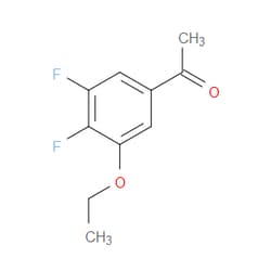 Aobchem&nbsp;1-(3-Ethoxy-4 5-difluorophenyl)ethanone | ≥95% | CAS 1379306-69-0 | C10H10F2O2 | 500mg